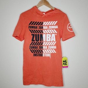 New! ZUMBA Instructor Short Sleeve Hoody